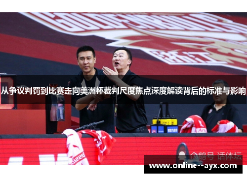从争议判罚到比赛走向美洲杯裁判尺度焦点深度解读背后的标准与影响